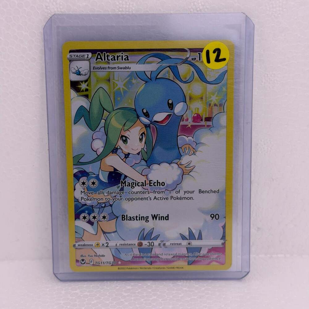 Pokémon TCG Altaria TG11/TG30 Silver Tempest Trainer Gallery Full Art Holo Card